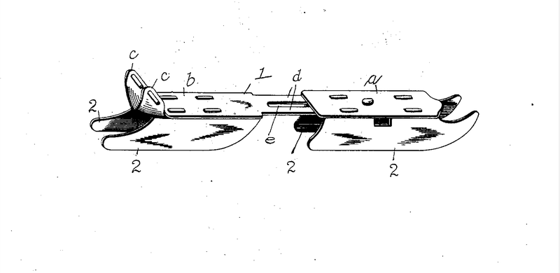 Illustration for article titled 17 Historic Patents That Made Winter Olympic Sports Possible